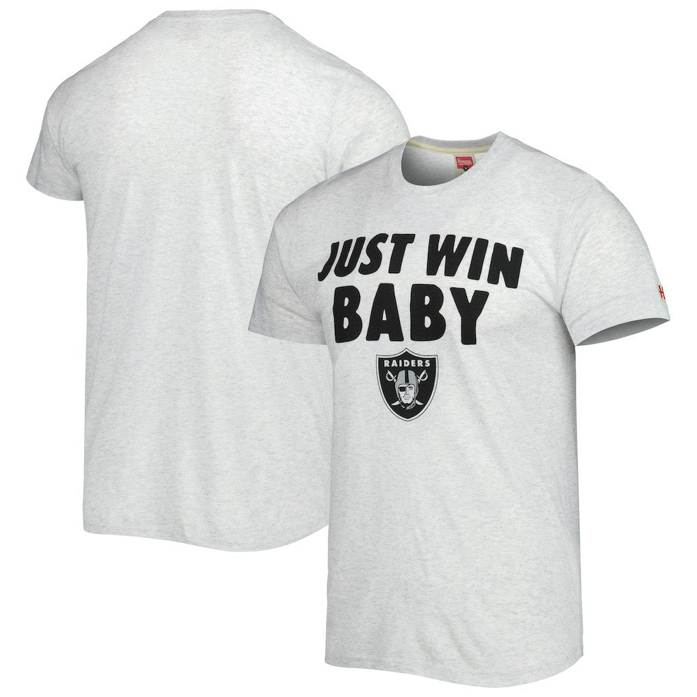 Las Vegas Raiders Homage Hyper Local Tri-Blend T-Shirt - Ash discount