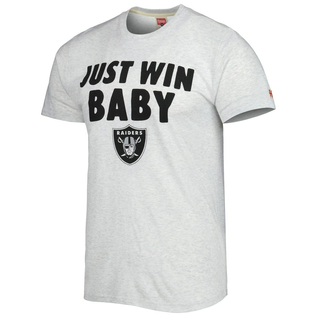 Las Vegas Raiders Homage Hyper Local Tri-Blend T-Shirt - Ash discount