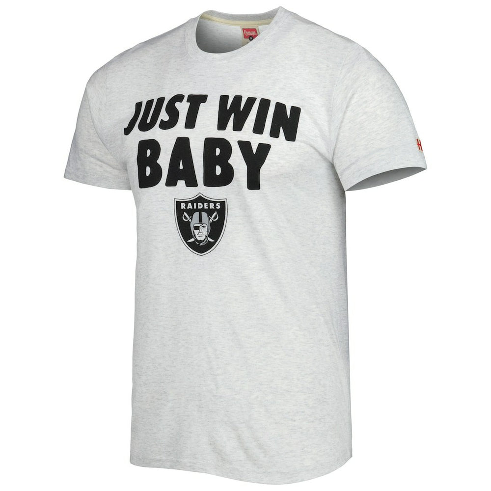 Las Vegas Raiders Homage Hyper Local Tri-Blend T-Shirt - Ash discount