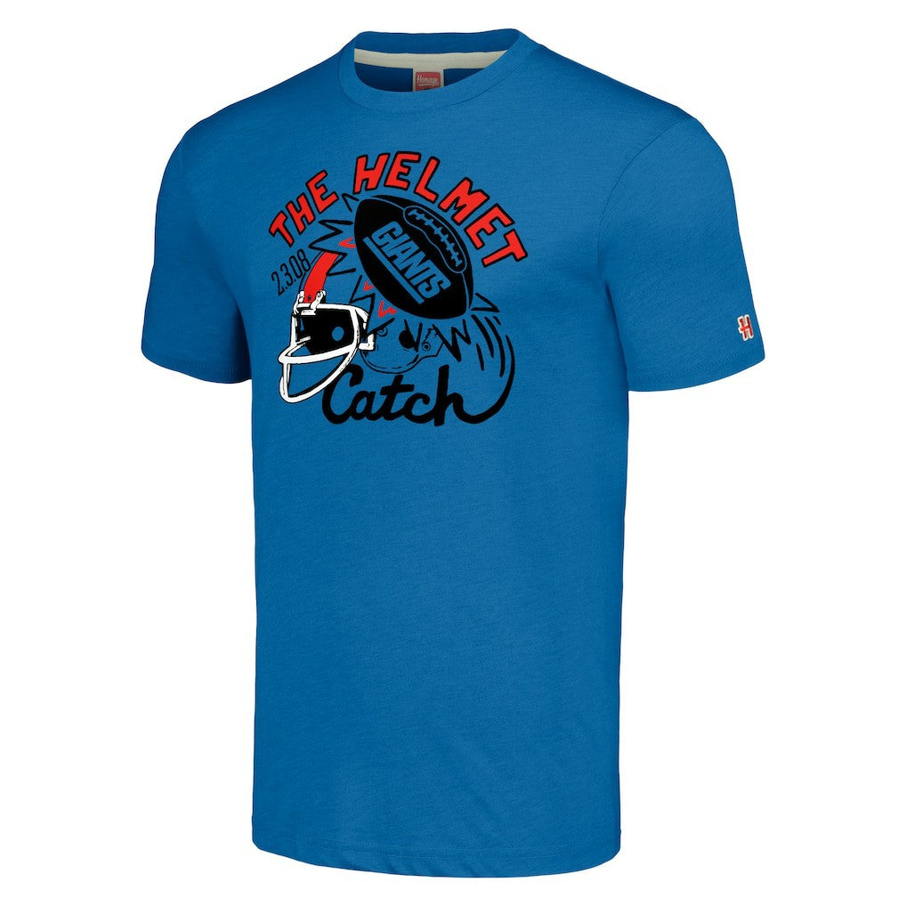 New York Giants Homage Hyper Local Tri-Blend T-Shirt - Royal sale
