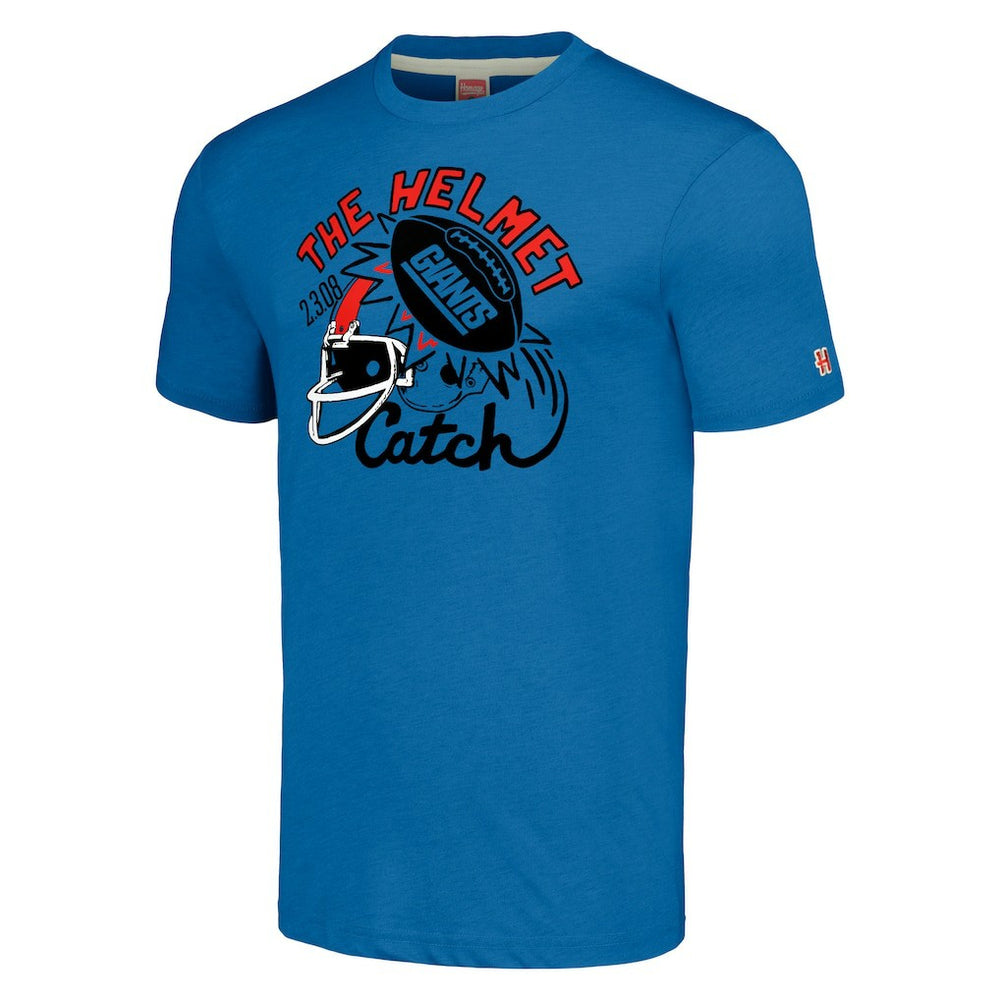 New York Giants Homage Hyper Local Tri-Blend T-Shirt - Royal sale