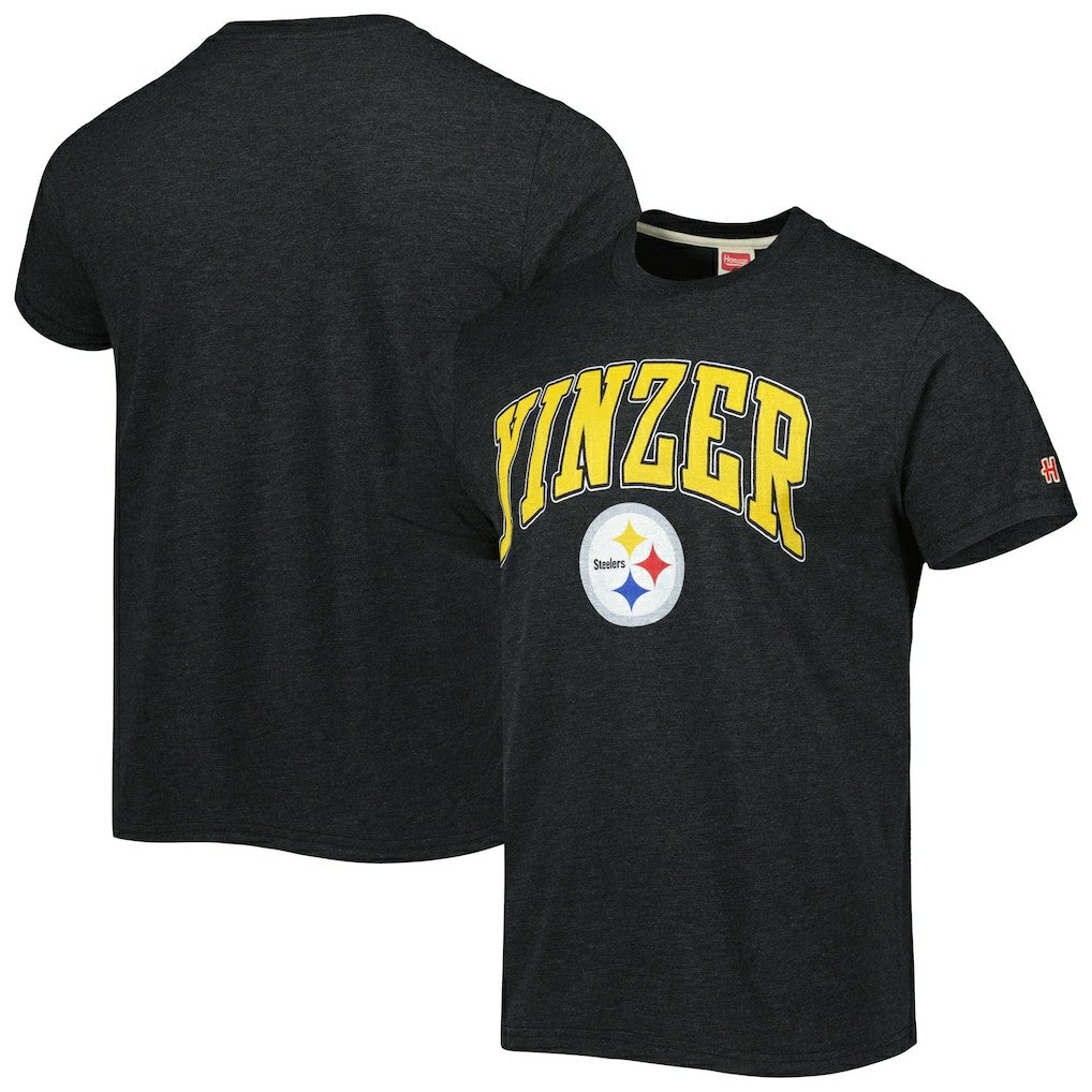 Pittsburgh Steelers Homage Hyper Local Tri-Blend T-Shirt - Charcoal outlet