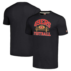 San Francisco 49ers Homage Hyper Local Tri-Blend T-Shirt - Charcoal discount