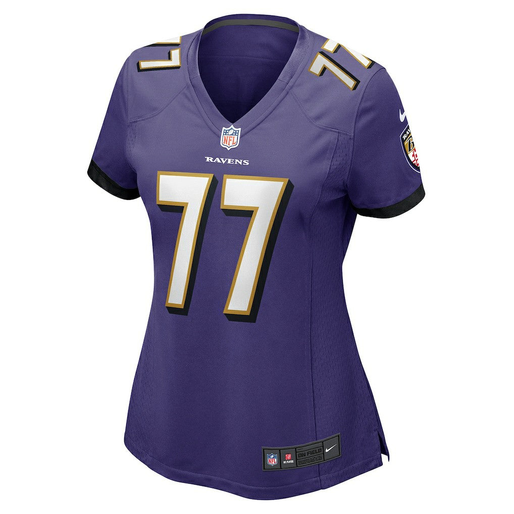 Daniel Faalele Baltimore Ravens Women's Player Game Jersey - Purple on sale