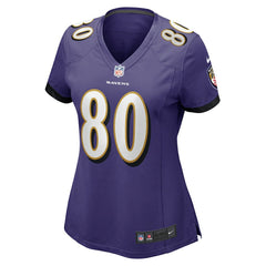 Isaiah Likely Baltimore Ravens Women's Player Game Jersey - Purple for sale