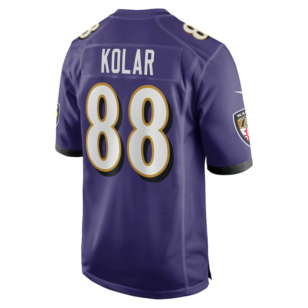 Charlie Kolar Baltimore Ravens Player Game Jersey - Purple discount