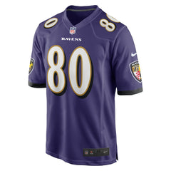 Isaiah Likely Baltimore Ravens Player Game Jersey - Purple on sale
