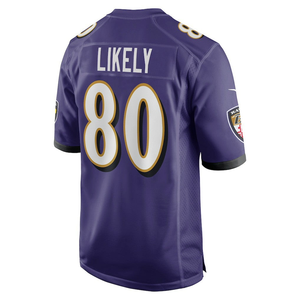 Isaiah Likely Baltimore Ravens Player Game Jersey - Purple on sale