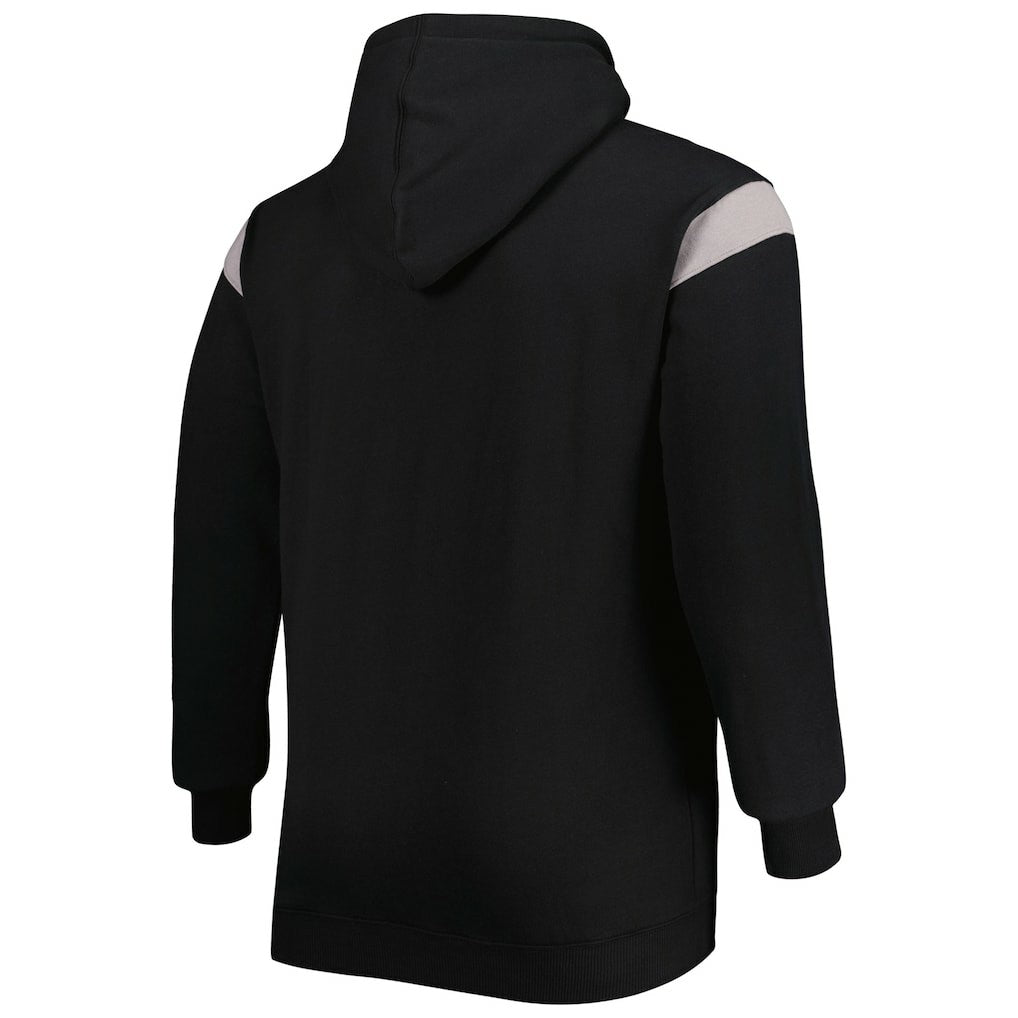 Las Vegas Raiders Big & Tall Call the Shots Pullover Hoodie - Black discount