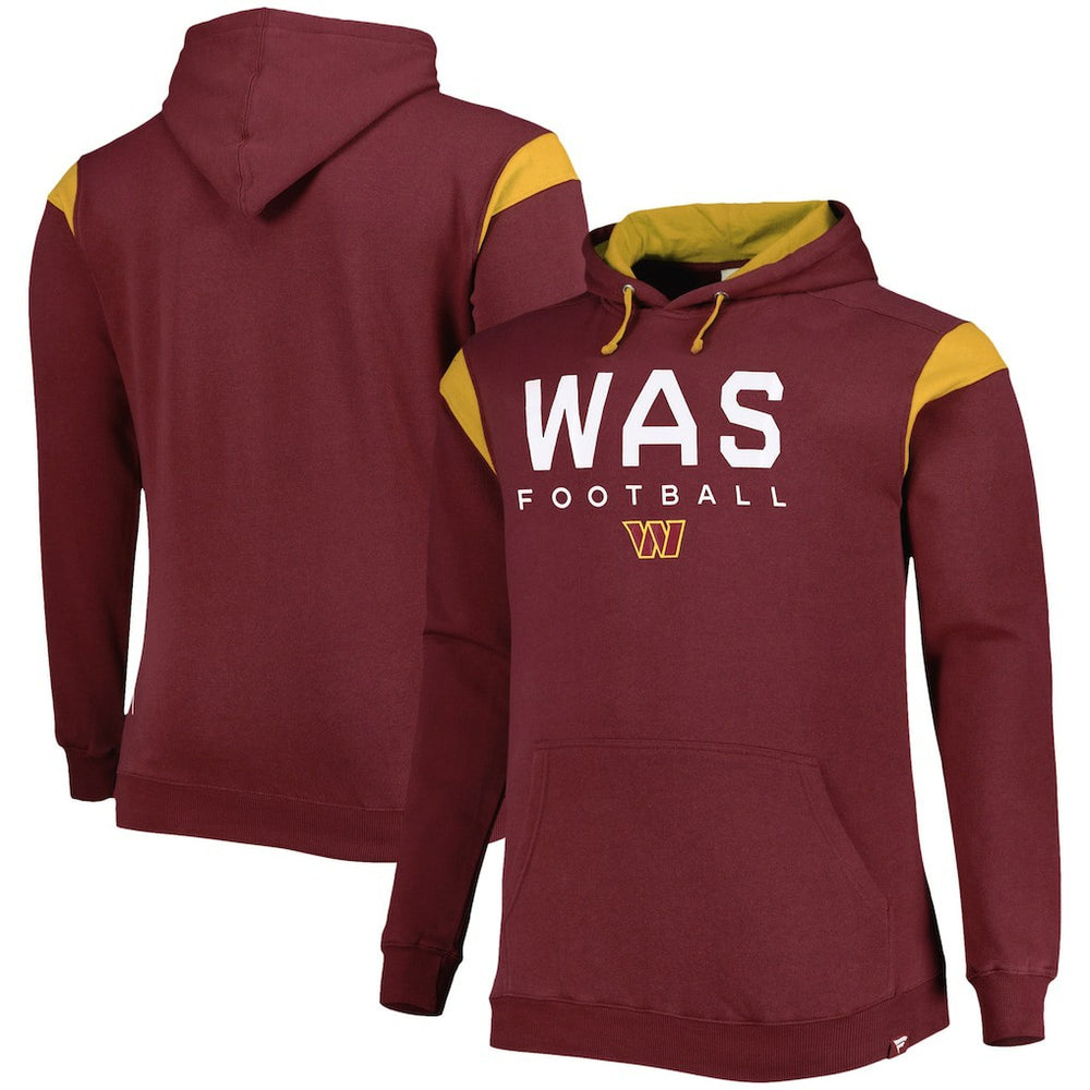 Washington Commanders Big & Tall Call the Shots Pullover Hoodie - Burgundy discount
