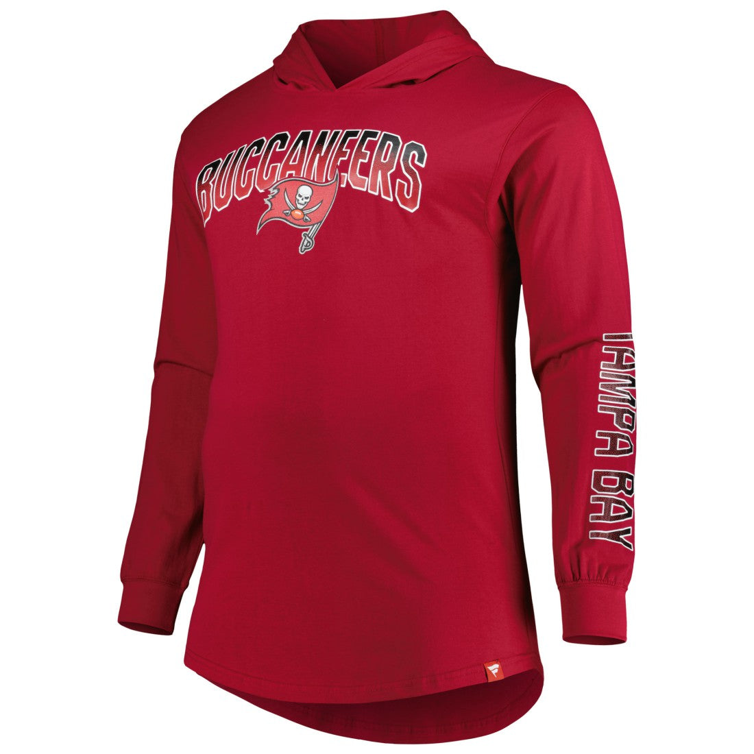 Tampa Bay Buccaneers Big & Tall Front Runner Pullover Hoodie - Red discount