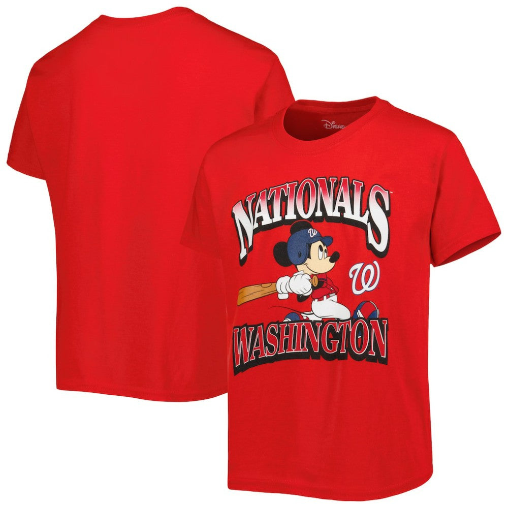 Washington Nationals Youth Disney Game Day T-Shirt Red