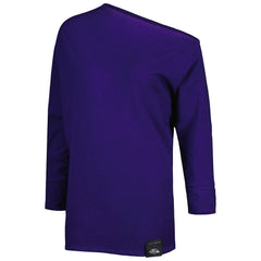 Baltimore Ravens KIYA TOMLIN Women's Twisted Tri-Blend Asymmetrical 3/4-Dolman Sleeve Sweatshirt - Purple online