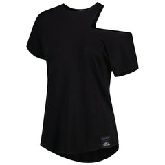 Baltimore Ravens KIYA TOMLIN Women's Cut Out Tri-Blend Shirt - Black online