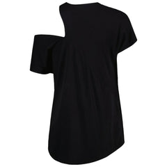 Baltimore Ravens KIYA TOMLIN Women's Cut Out Tri-Blend Shirt - Black online