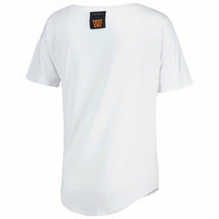 Washington Commanders KIYA TOMLIN Women's V-Neck T-Shirt - White on sale