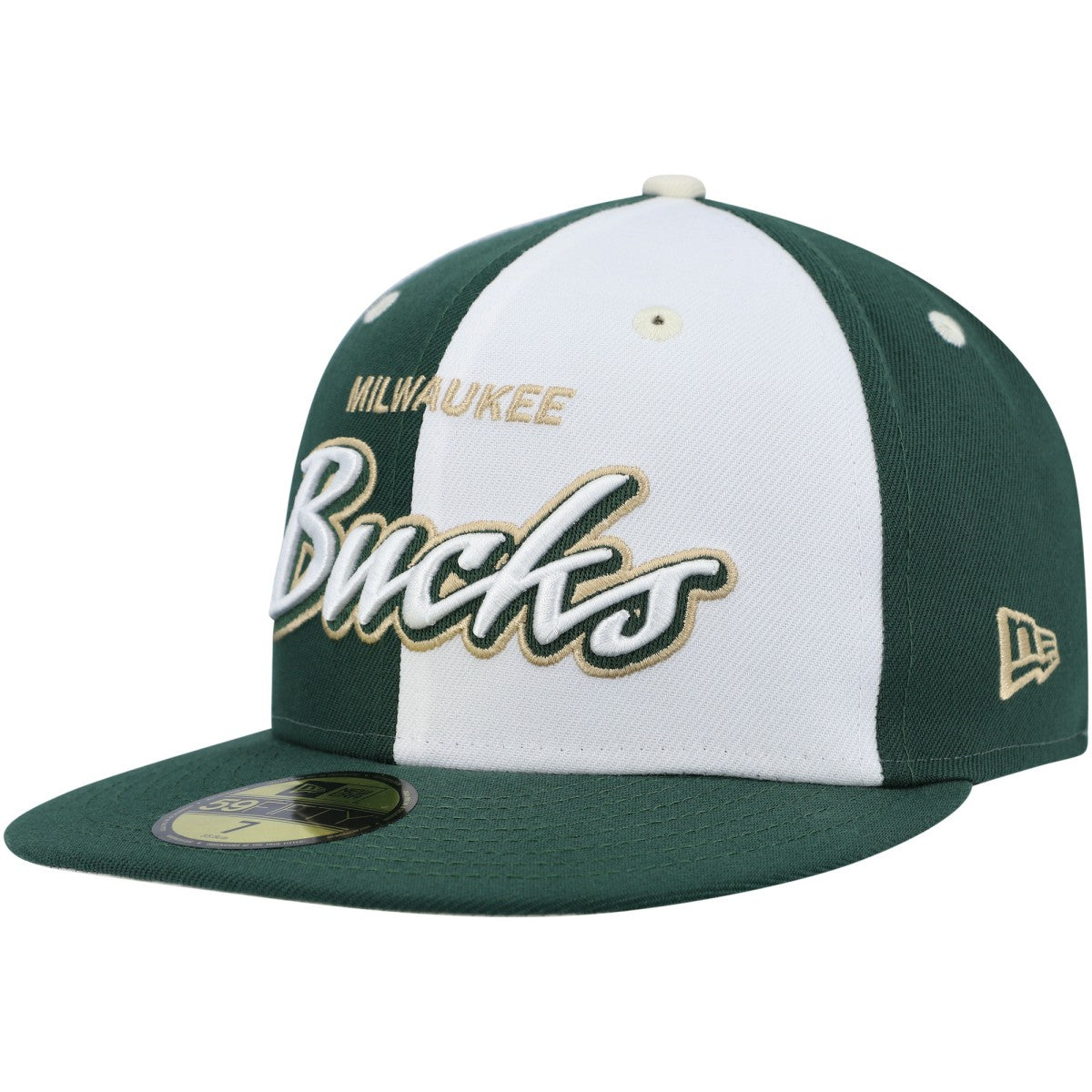 Script Pinwheel 59FIFTY Fitted Hat - Hunter Green/White for sale