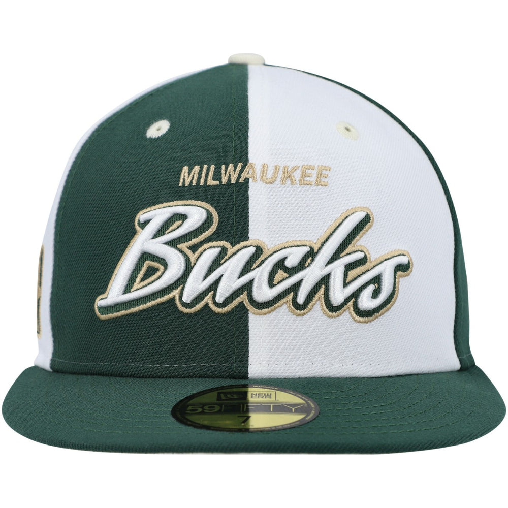 Script Pinwheel 59FIFTY Fitted Hat - Hunter Green/White for sale
