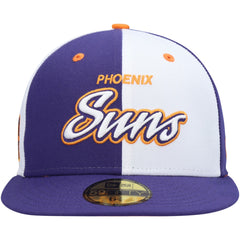 Script Pinwheel 59FIFTY Fitted Hat - Purple/White cheap