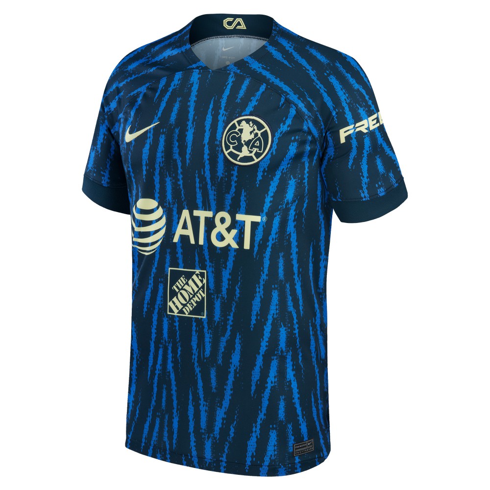 Club America 2022/23 Away Replica Jersey - Blue shop