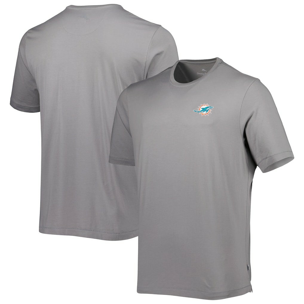 Miami Dolphins Bali Skyline T-Shirt - Gray on sale