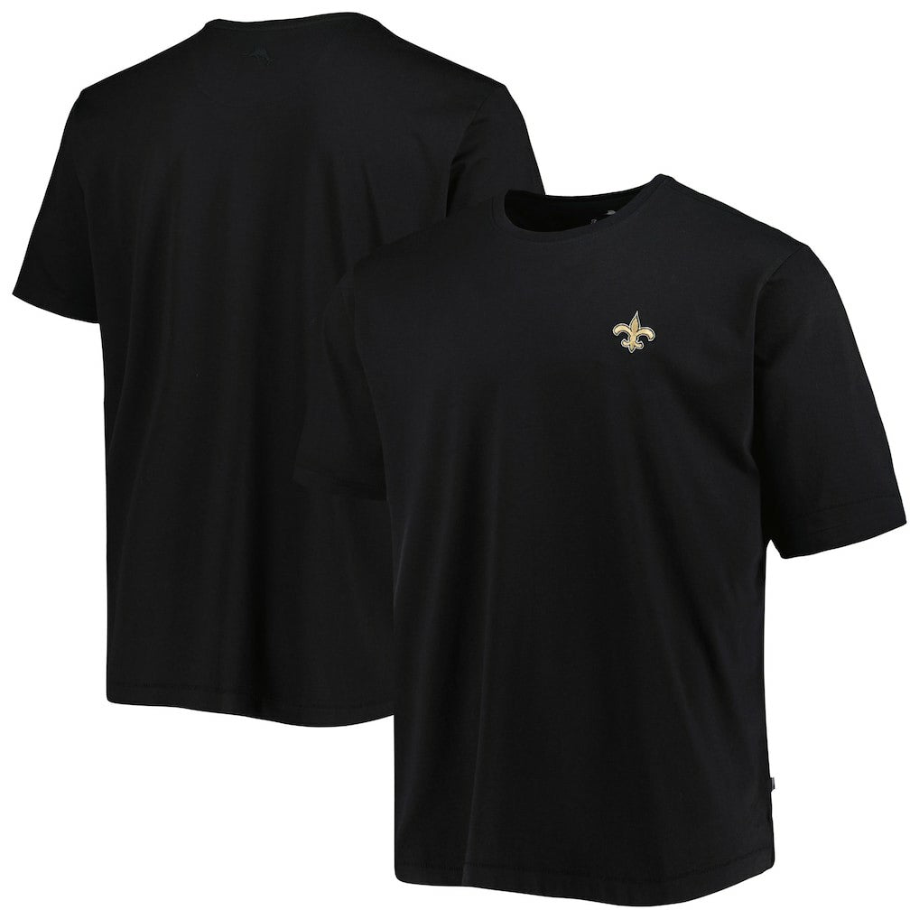 New Orleans Saints Bali Skyline T-Shirt - Black outlet