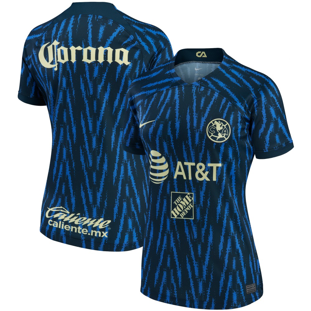 Club America Women's 2022/23 Away Replica Jersey - Blue online
