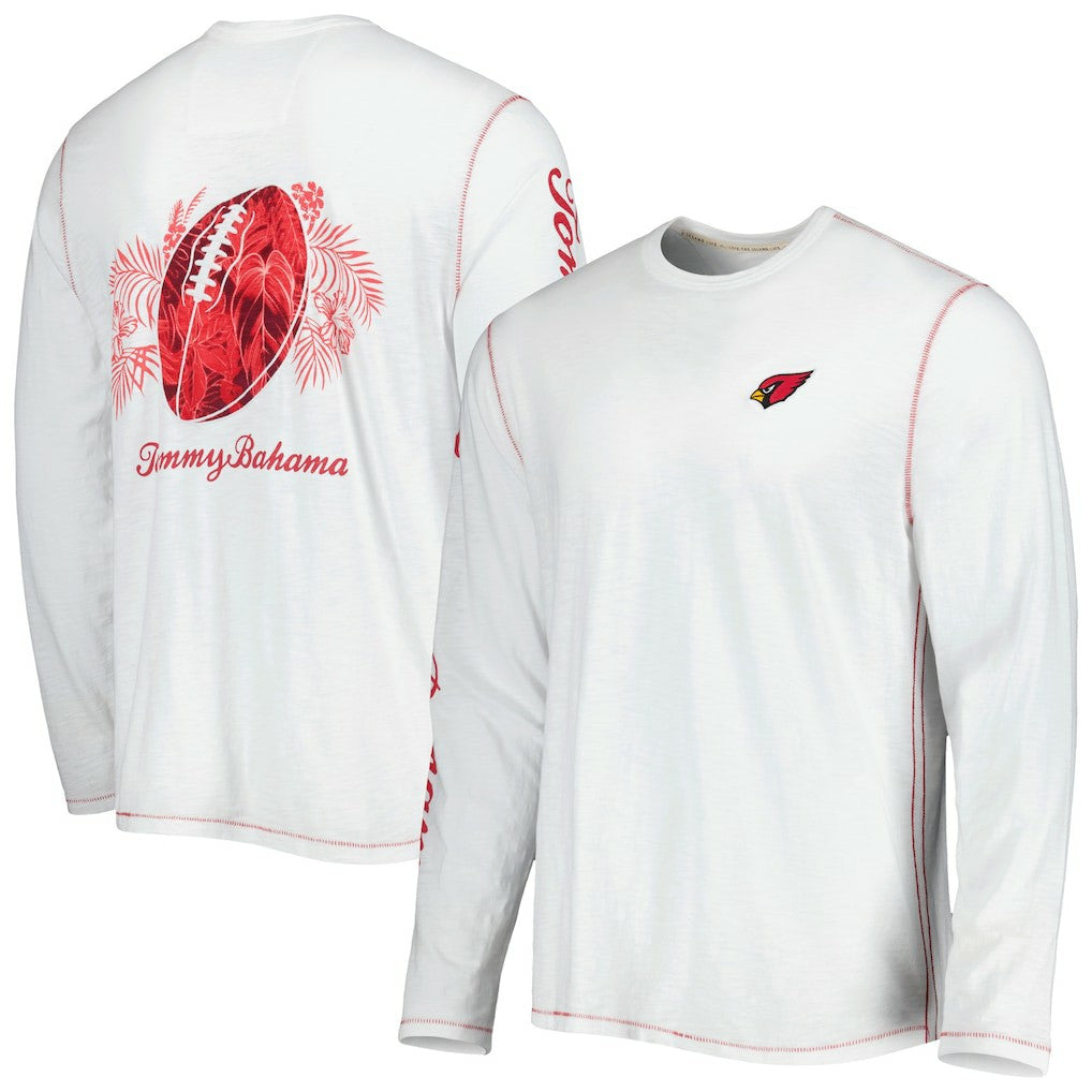 Arizona Cardinals Laces Out Billboard Long Sleeve T-Shirt - White cheap