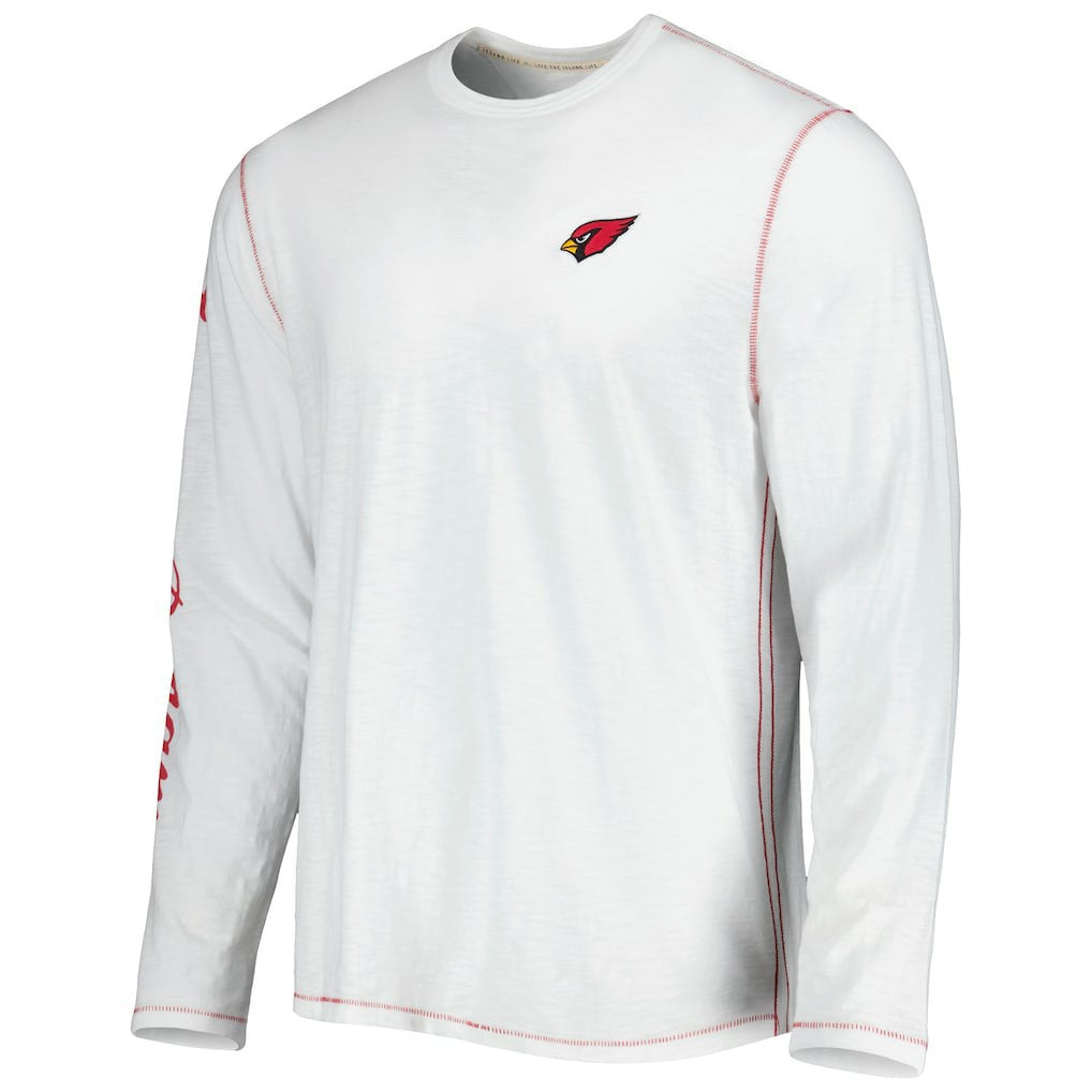 Arizona Cardinals Laces Out Billboard Long Sleeve T-Shirt - White cheap