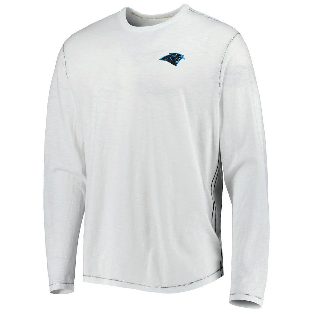 Carolina Panthers Laces Out Billboard Long Sleeve T-Shirt - White on sale