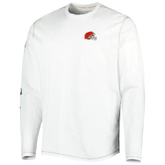 Cleveland Browns Laces Out Billboard Long Sleeve T-Shirt - White outlet