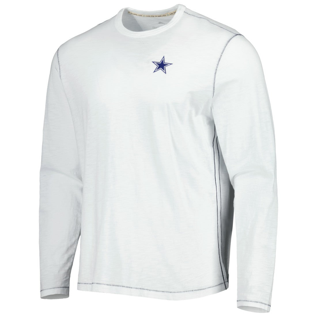 Dallas Cowboys Laces Out Billboard Long Sleeve T-Shirt - White on sale
