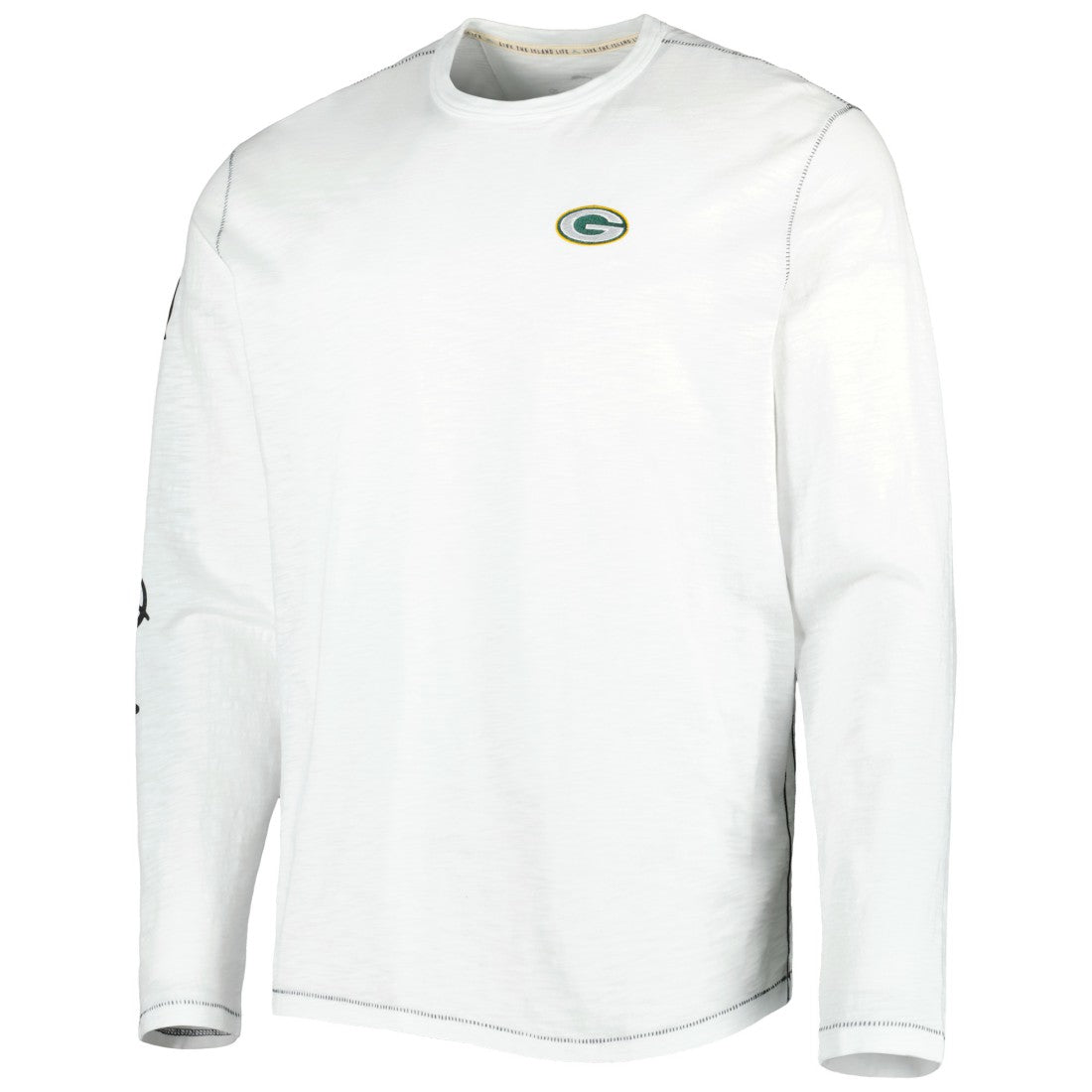 Green Bay Packers Laces Out Billboard Long Sleeve T-Shirt - White discount