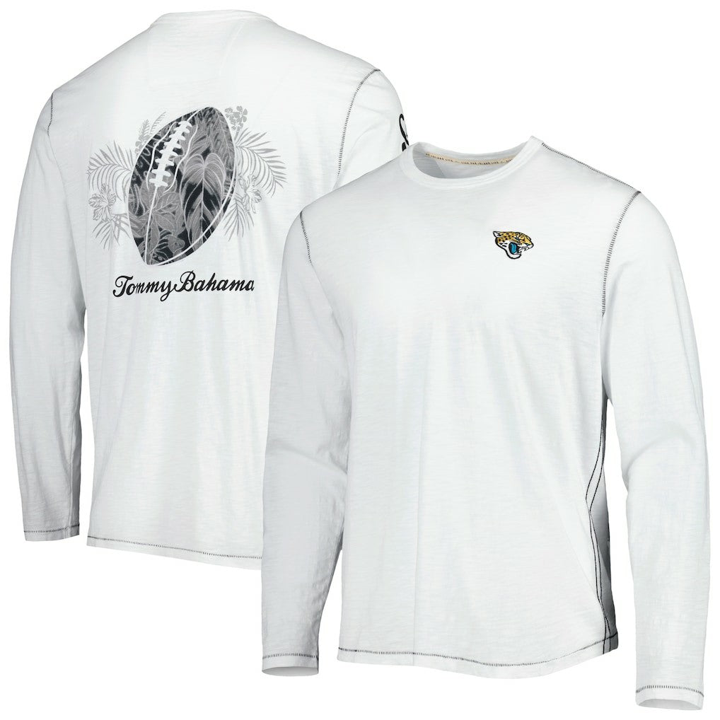 Jacksonville Jaguars Laces Out Billboard Long Sleeve T-Shirt - White on sale