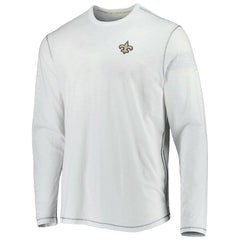 New Orleans Saints Laces Out Billboard Long Sleeve T-Shirt - White outlet