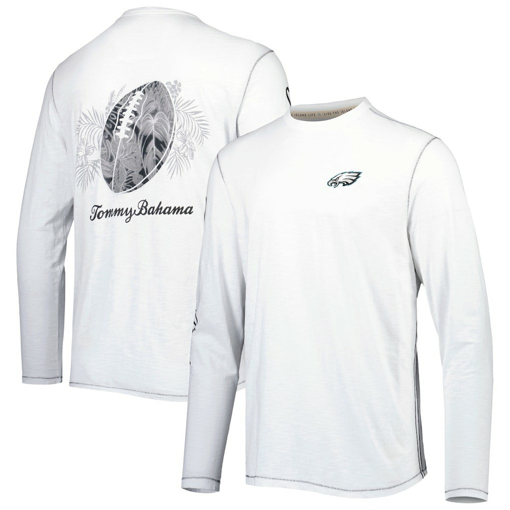 Philadelphia Eagles Laces Out Billboard Long Sleeve T-Shirt - White sale