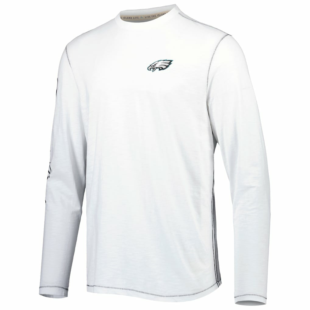 Philadelphia Eagles Laces Out Billboard Long Sleeve T-Shirt - White sale