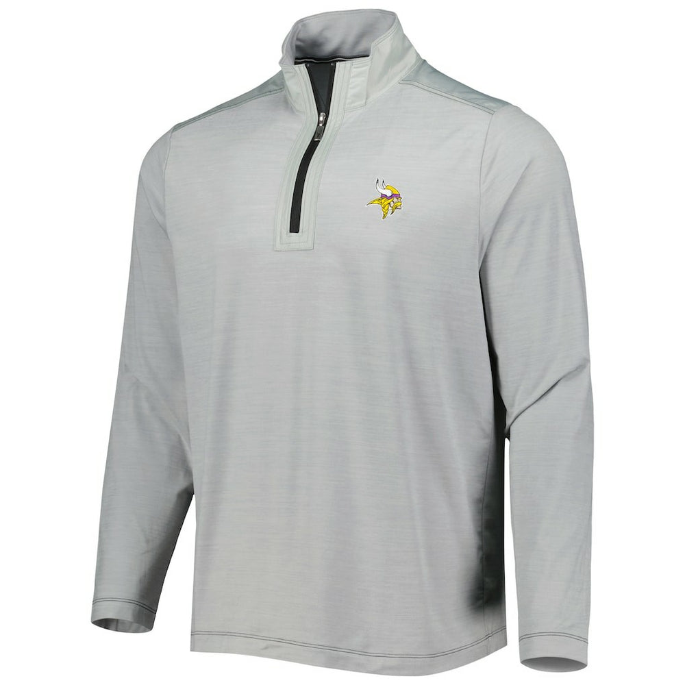 Minnesota Vikings On Deck IslandZone Half-Zip Jacket - Gray online