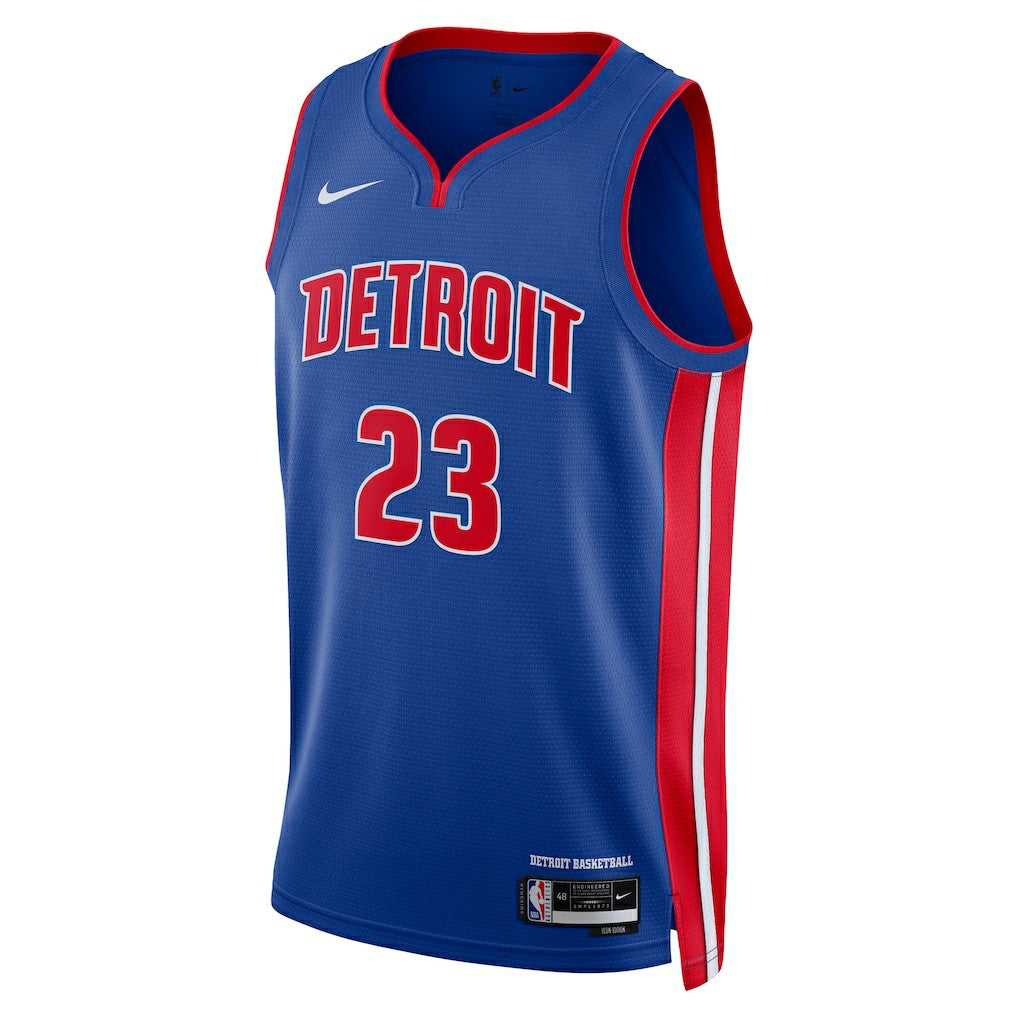 Jaden Ivey Detroit Pistons Unisex 2022 NBA Draft First Round Pick Swingman Jersey sale - Icon Editi- Blue for sale