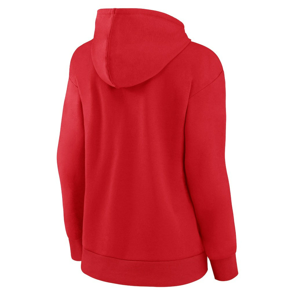 Kansas City Chiefs Women's Team Logo Victory Script Pullover Hoodie - Red on sale