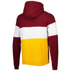 Washington Commanders New Era Colorblock Current Pullover Hoodie - Gold discount