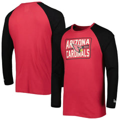 Arizona Cardinals New Era Current Raglan Long Sleeve T-Shirt - Cardinal outlet