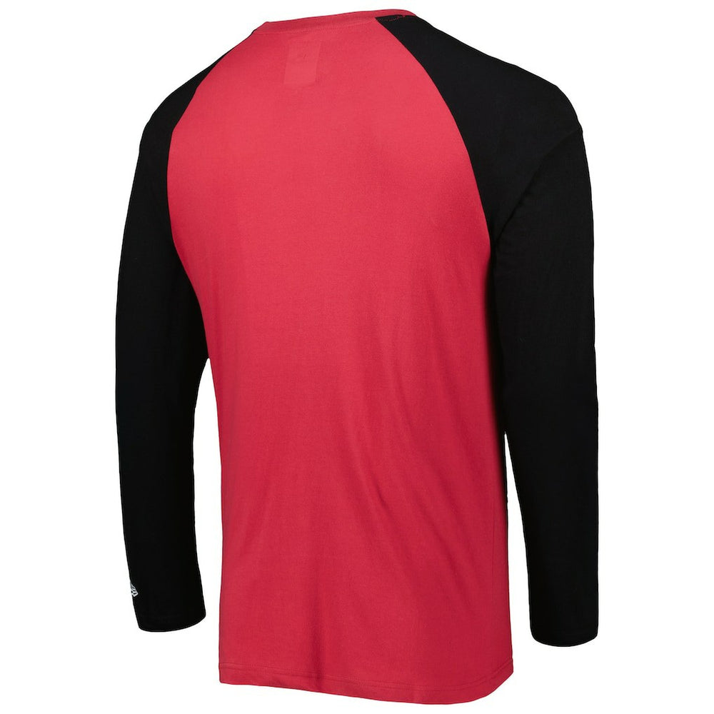 Arizona Cardinals New Era Current Raglan Long Sleeve T-Shirt - Cardinal outlet