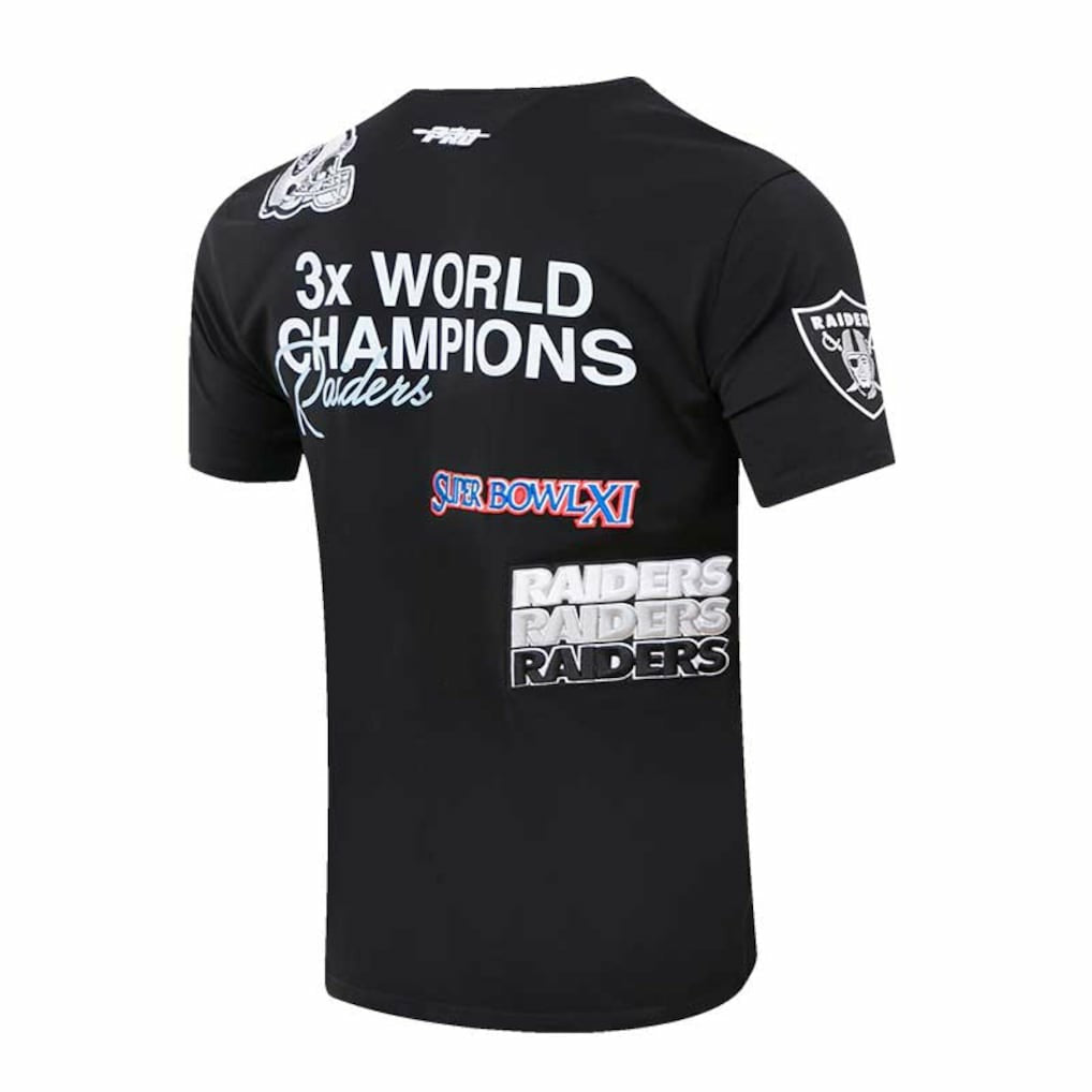 Las Vegas Raiders Pro Standard Championship T-Shirt - Black cheap