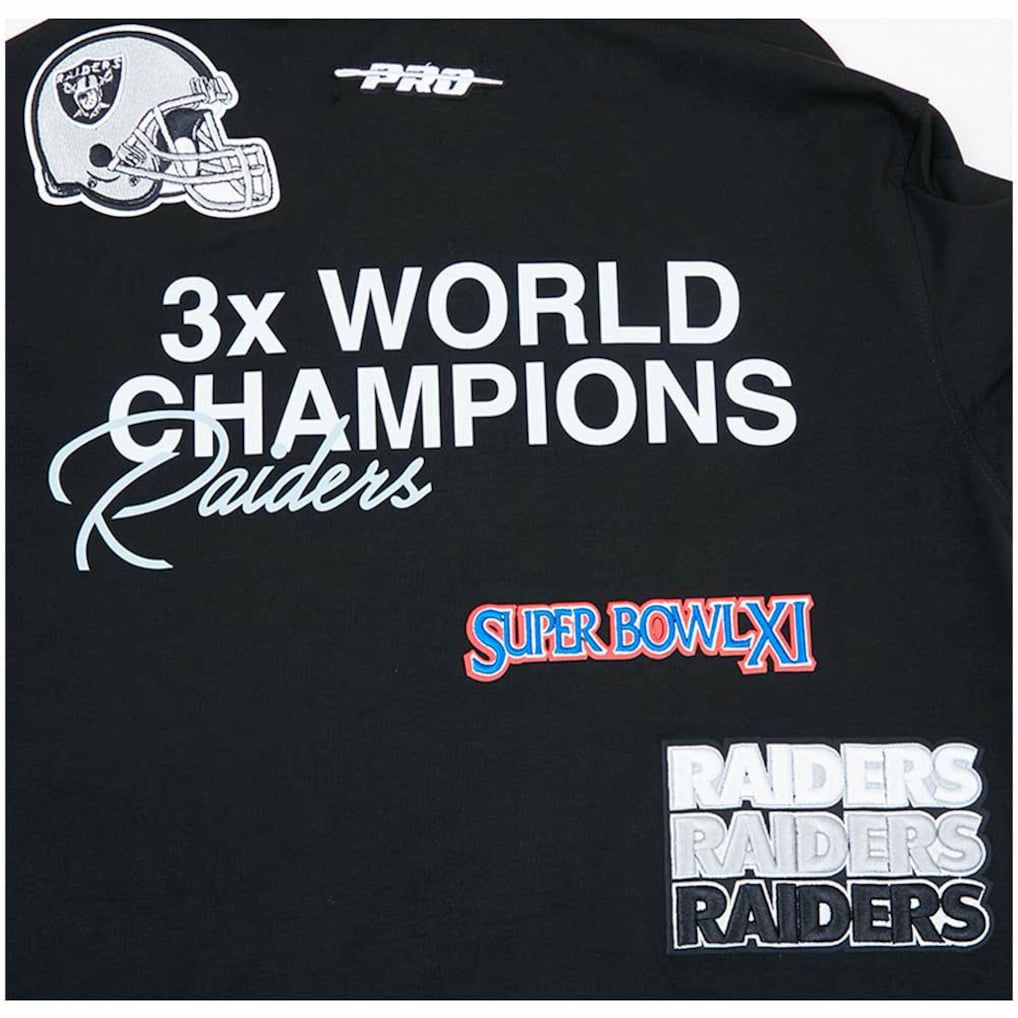 Las Vegas Raiders Pro Standard Championship T-Shirt - Black cheap