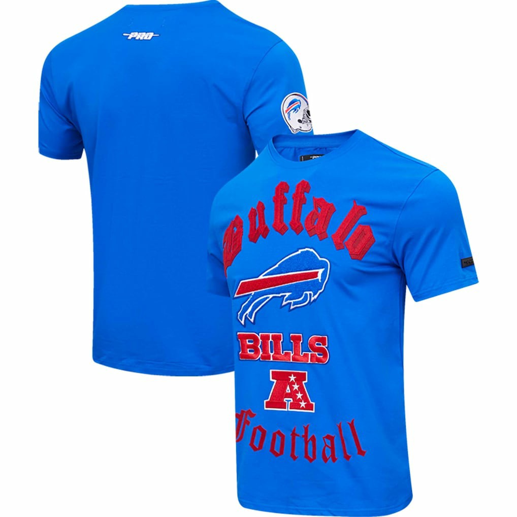 Buffalo Bills Pro Standard Old English T-Shirt - Royal outlet