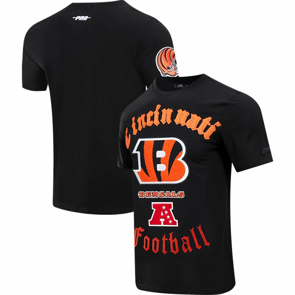 Cincinnati Bengals Pro Standard Old English T-Shirt - Black sale