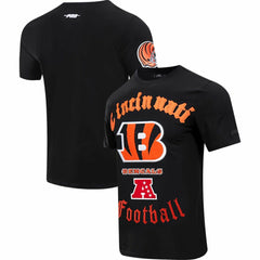 Cincinnati Bengals Pro Standard Old English T-Shirt - Black sale