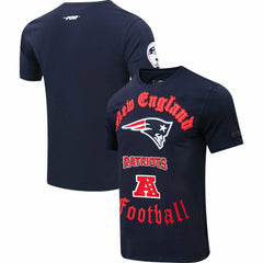 New England Patriots Pro Standard Old English T-Shirt - Navy online