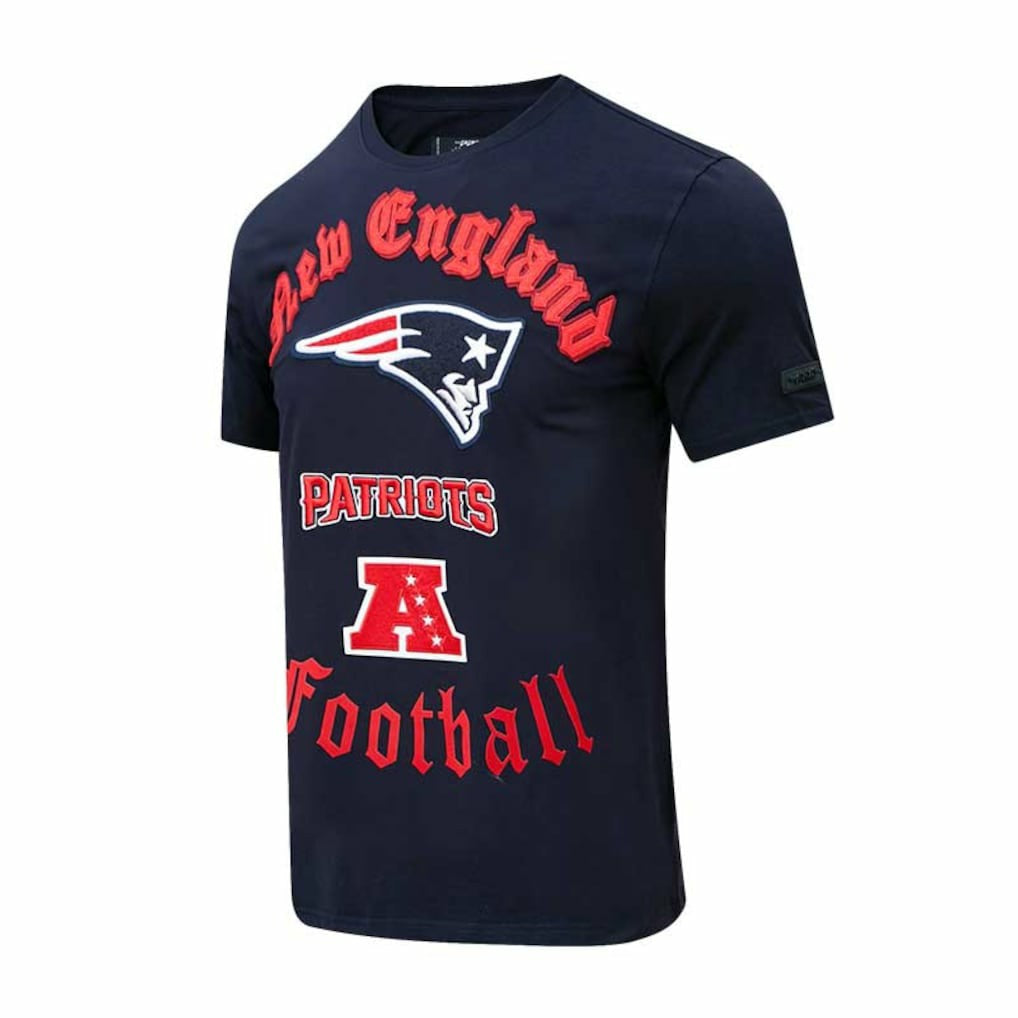 New England Patriots Pro Standard Old English T-Shirt - Navy online